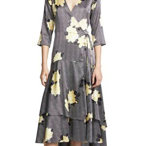 GANNI | Calla Silk Wrap Dress - LIKE NEW